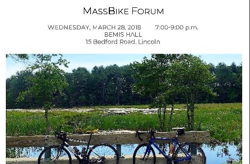 MassBike Forum Flyer