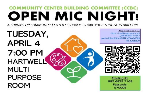 CCBC Open Mic Night