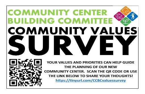 Community Values Survey Flyer