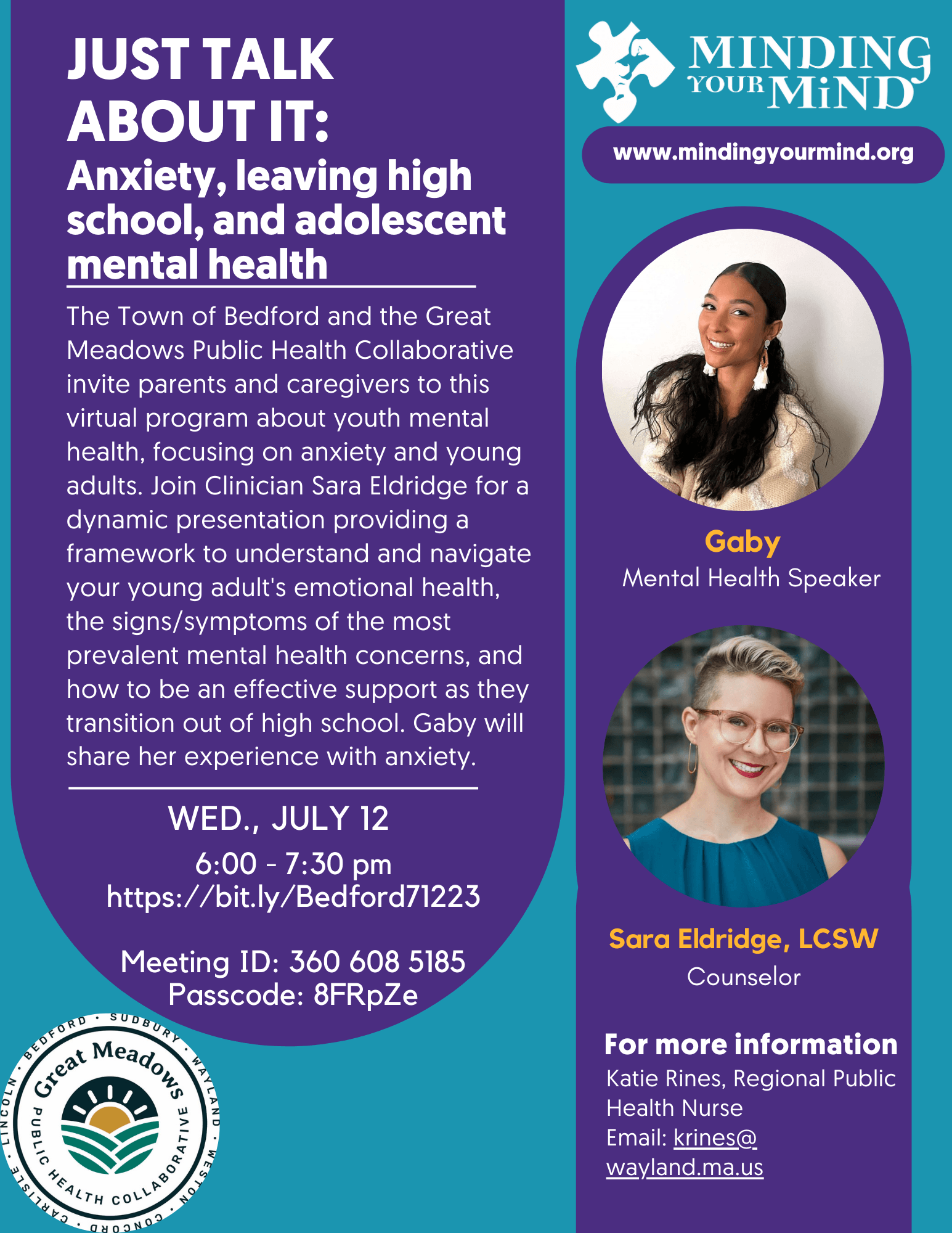 Great Meadows Mental Health collab