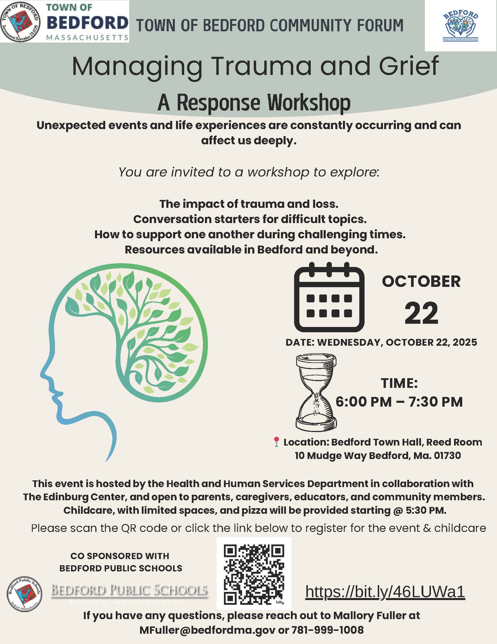 Managing Trauma and Grief A Response Workshop Flyer Final