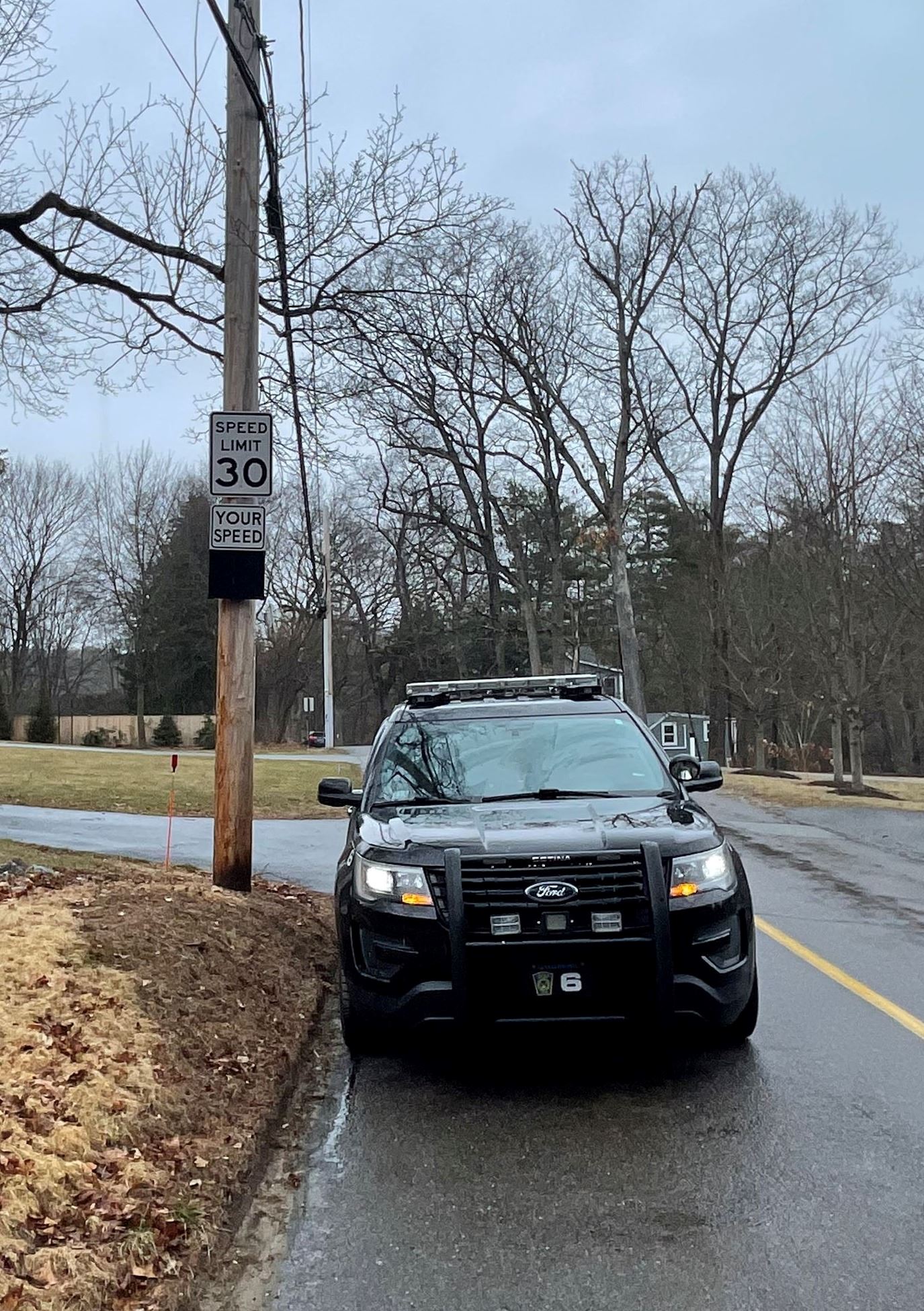 Speed Sign with Car 6